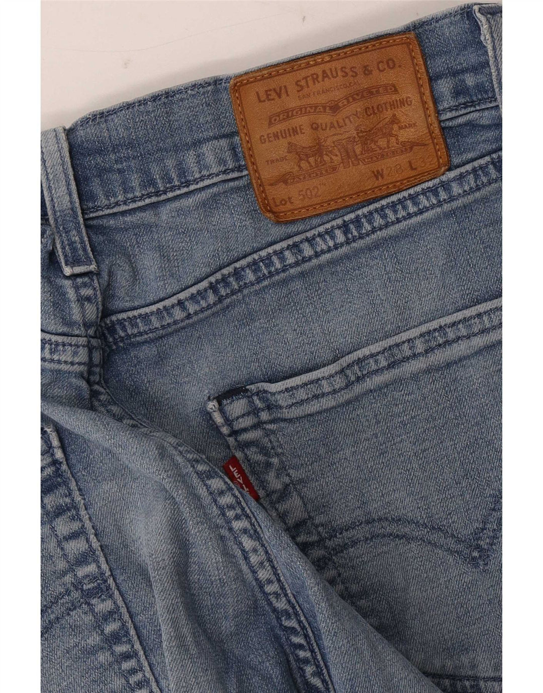 Levi's Herren 502 Tapered Jeans W28 L32 Blau