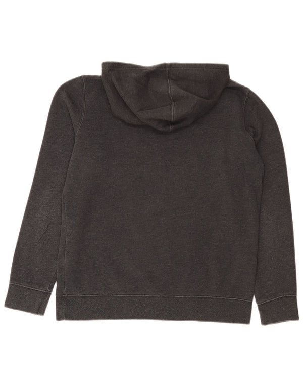 Gap Womens Graphic Hoodie Pullover UK 14 Mittelgraue Baumwolle