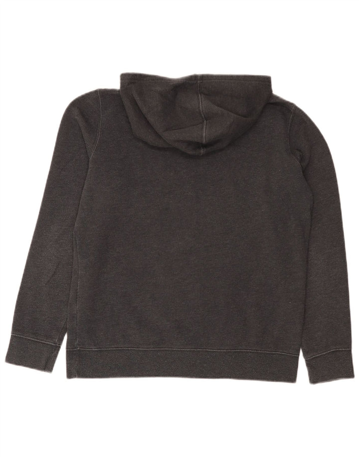 Gap Womens Graphic Hoodie Pullover UK 14 Mittelgraue Baumwolle