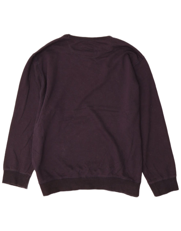 French Connection Herren-Sweatshirt, Pullover, 5XL, Marineblau, Baumwolle