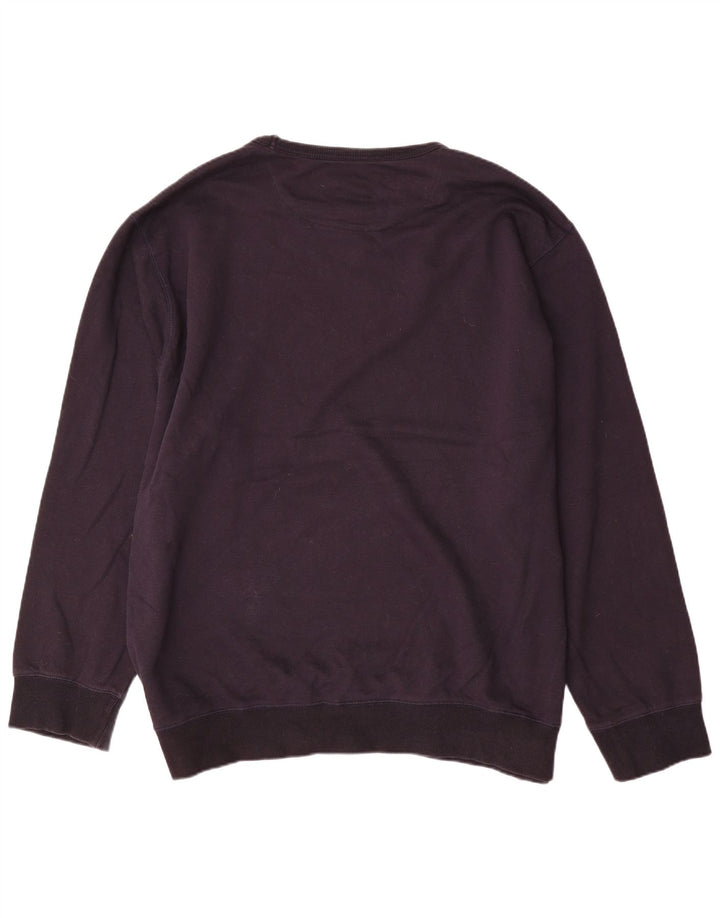 French Connection Herren-Sweatshirt, Pullover, 5XL, Marineblau, Baumwolle