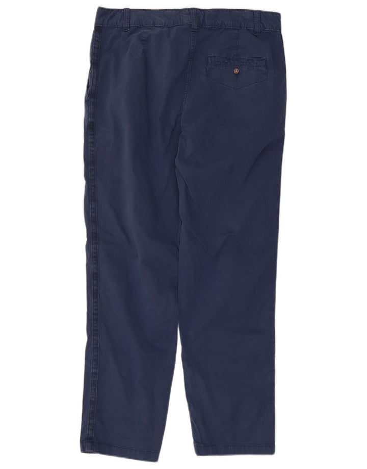 Marks & Spencer Damen Chinohose UK 12 M W32 L27 Marineblau
