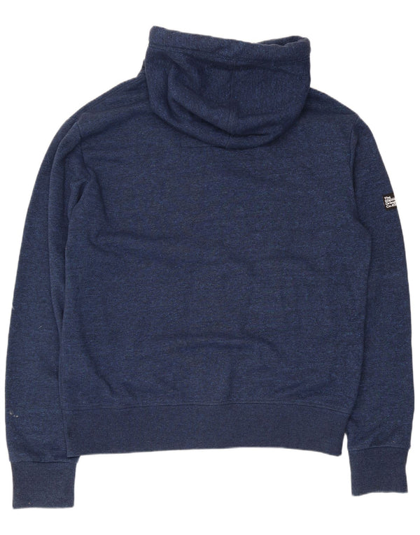 Superdry Herren-Kapuzenpullover mit Reißverschluss, 2XL, Marineblau, Baumwolle