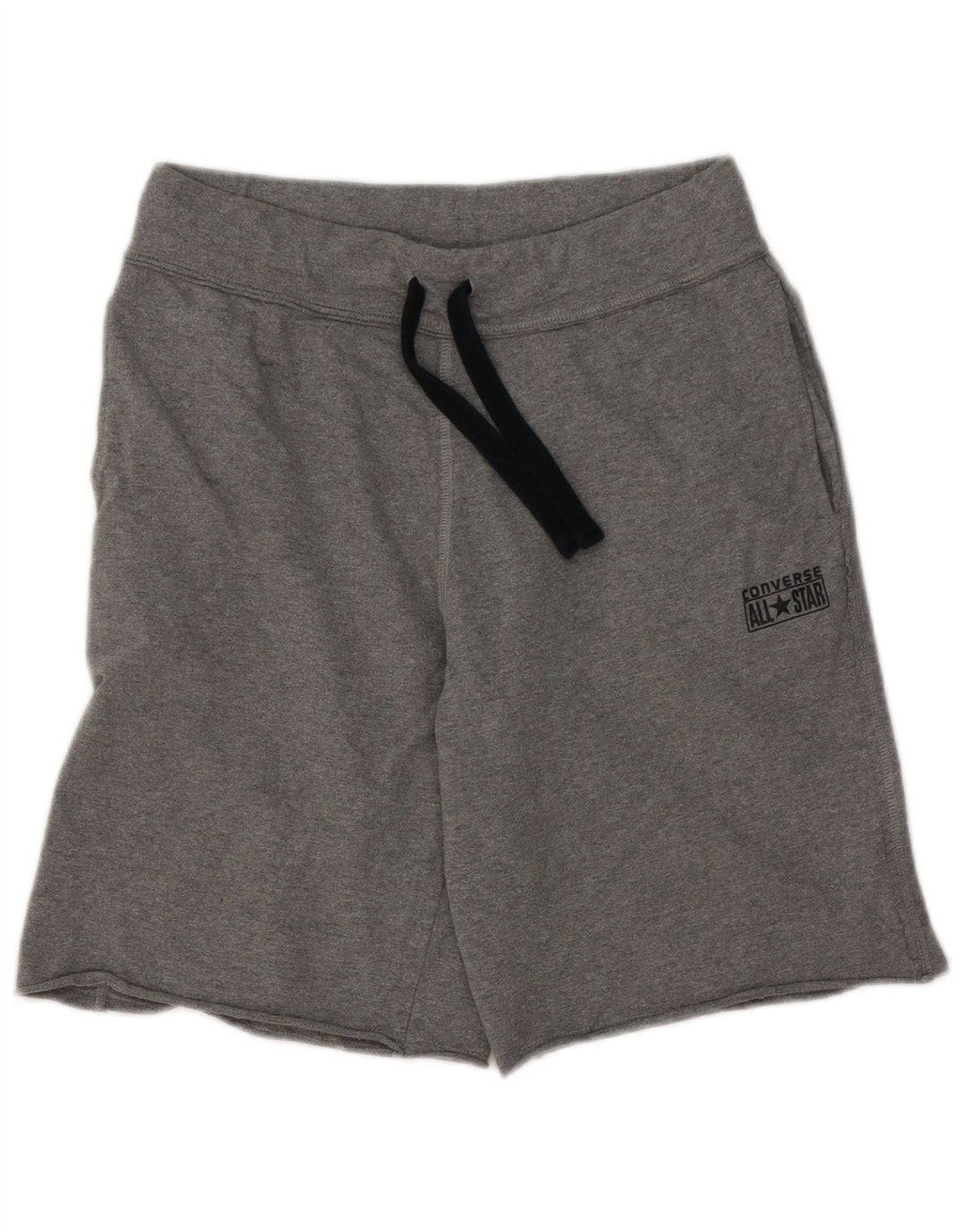 Converse Herren-Sportshorts, Größe S, graue Baumwolle