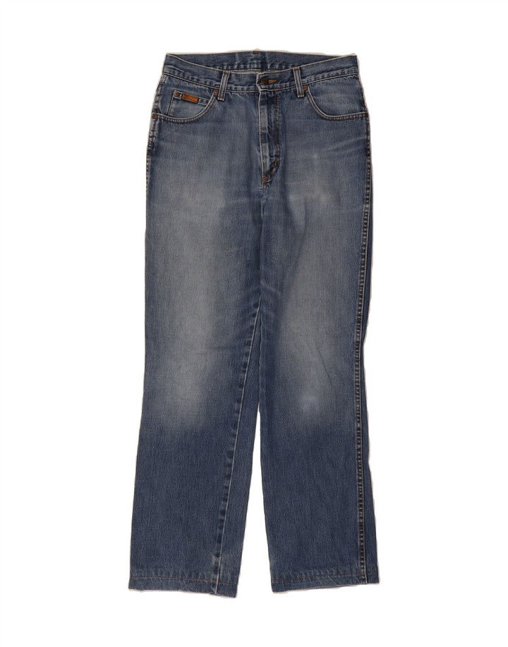 WRANGLER Mens Straight Jeans W32 L32 Blue Cotton Vintage Wrangler and Second-Hand Wrangler from Messina Hembry 