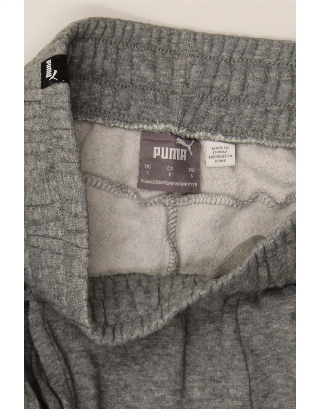 PUMA Mens Tracksuit Trousers Joggers Small Grey Cotton Vintage Puma and Second-Hand Puma from Messina Hembry 