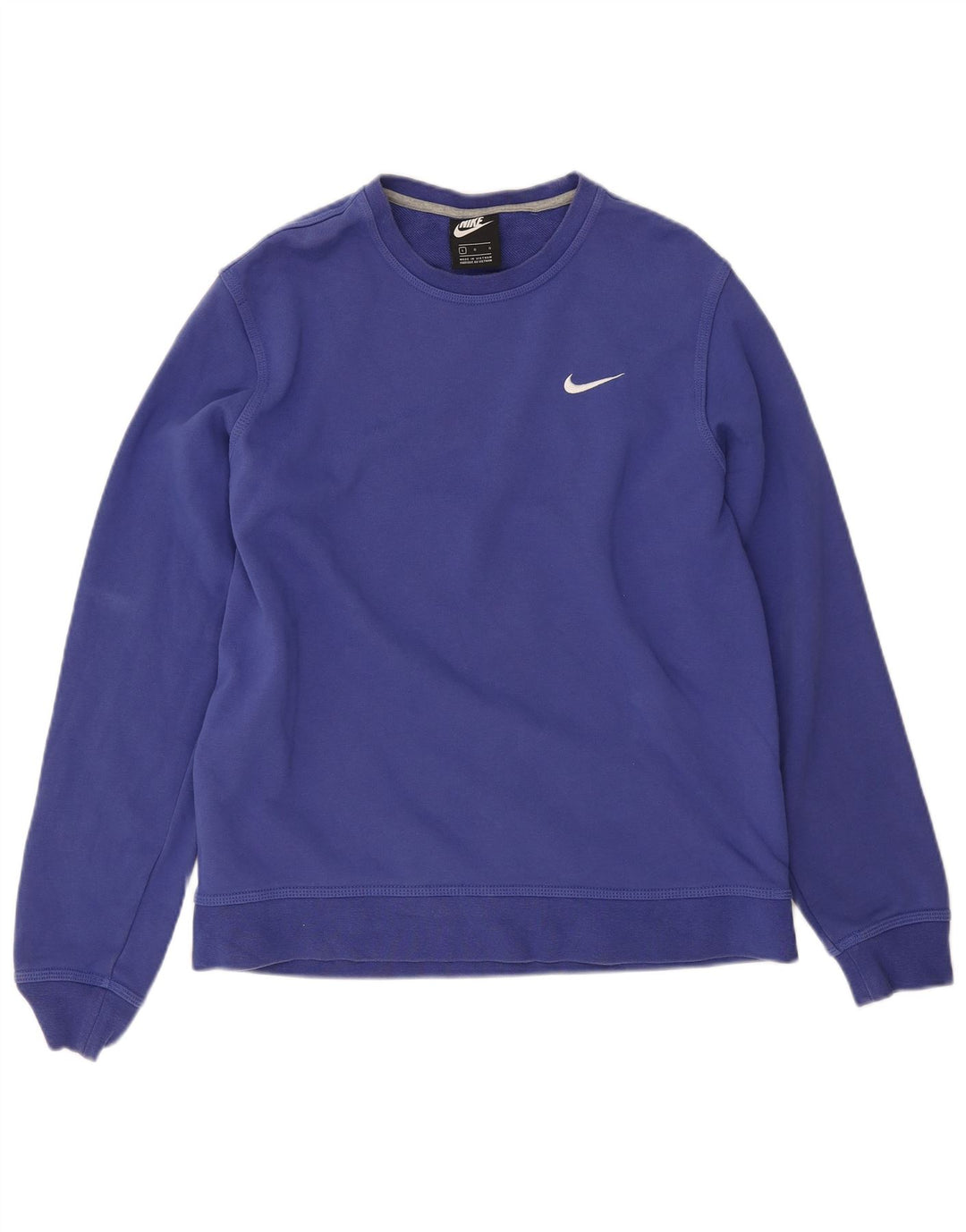 Nike Herren-Sweatshirt-Pullover, große blaue Baumwolle