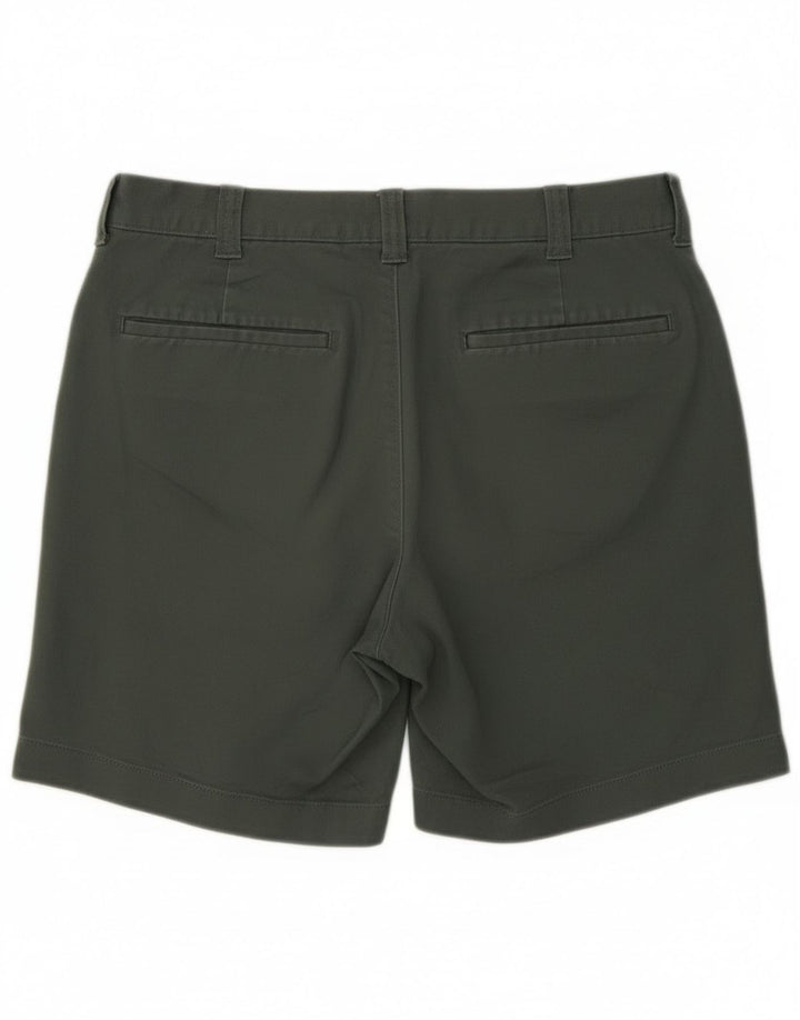 J. Crew Herren Chinoshorts W28 Small Grüne Baumwolle