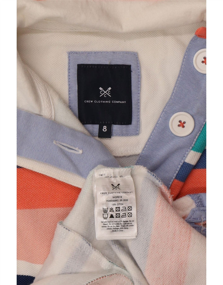 CREW CLOTHING Womens Sweatshirt Jumper UK 8 Small  Multicoloured Striped
