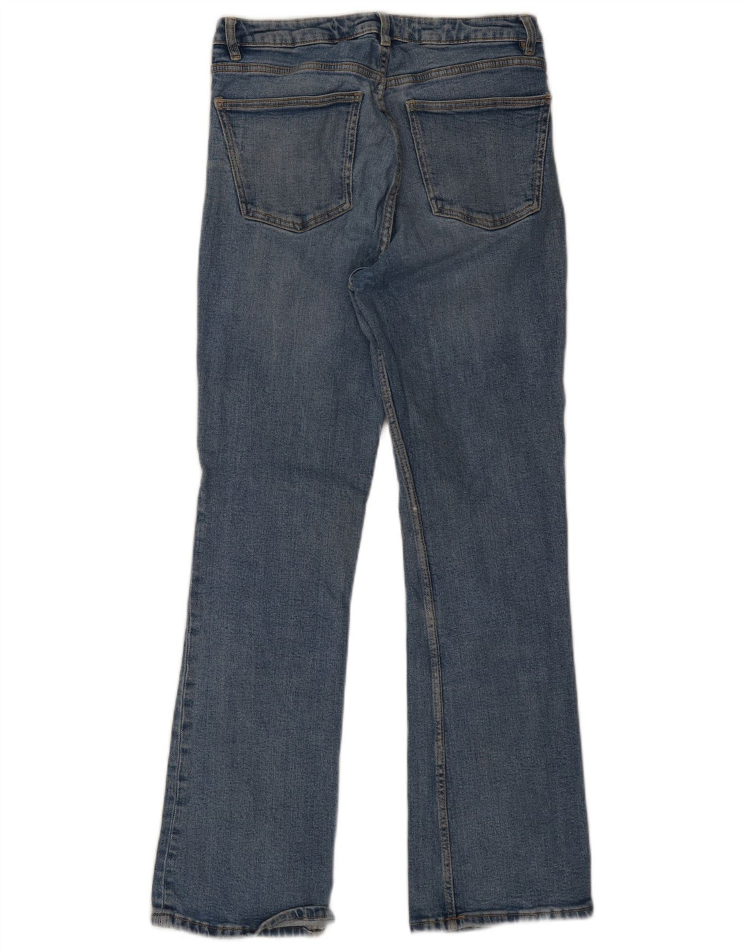 Zara Damen Schlagjeans EU 40 Mittel W30 L30 Blau