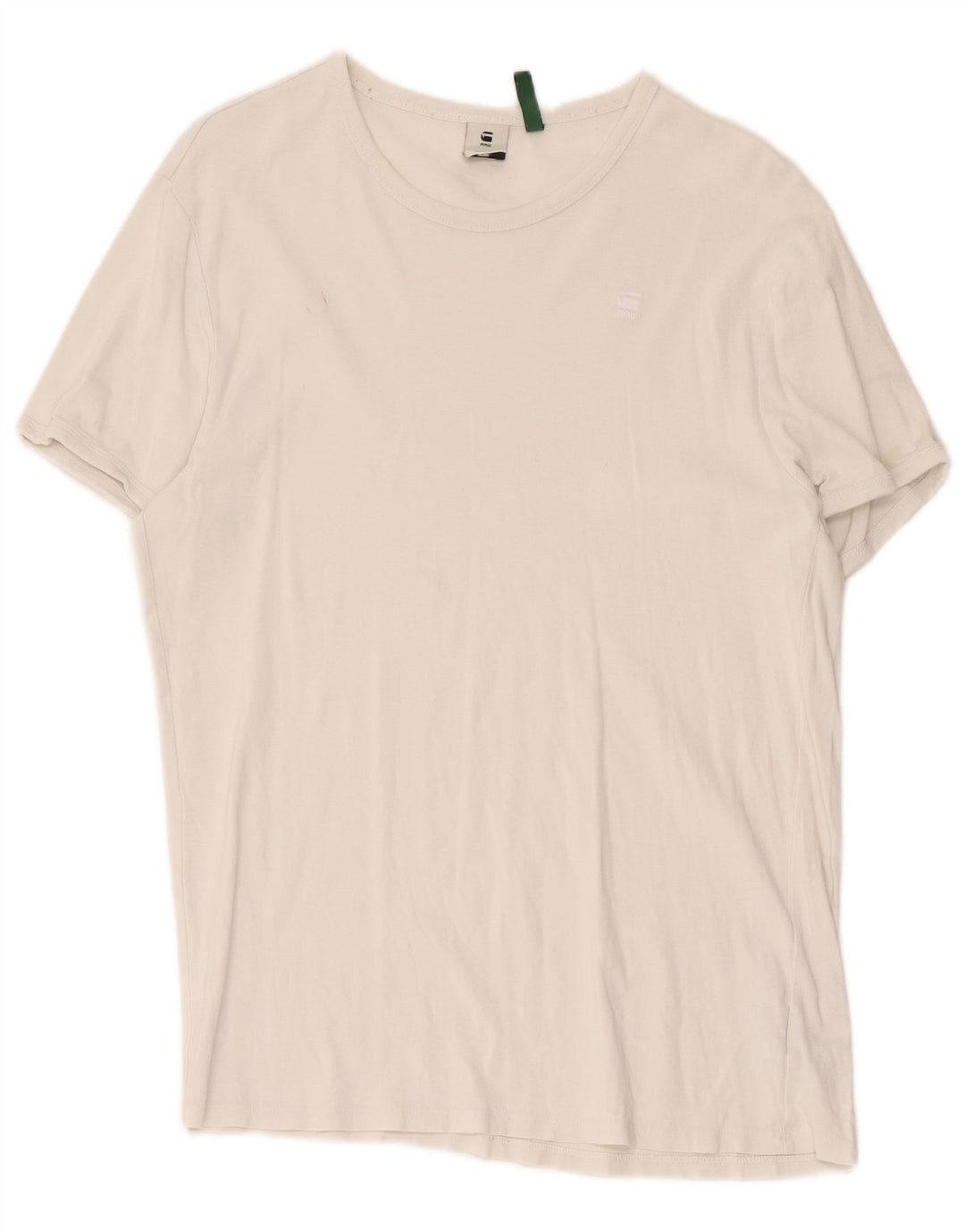 G-Star Herren T-Shirt Top 2XL Weiße Baumwolle