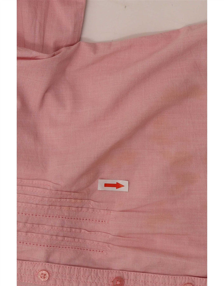 Tom Tailor Damen Smokinghemd EU 38 Mittelrosa Baumwolle