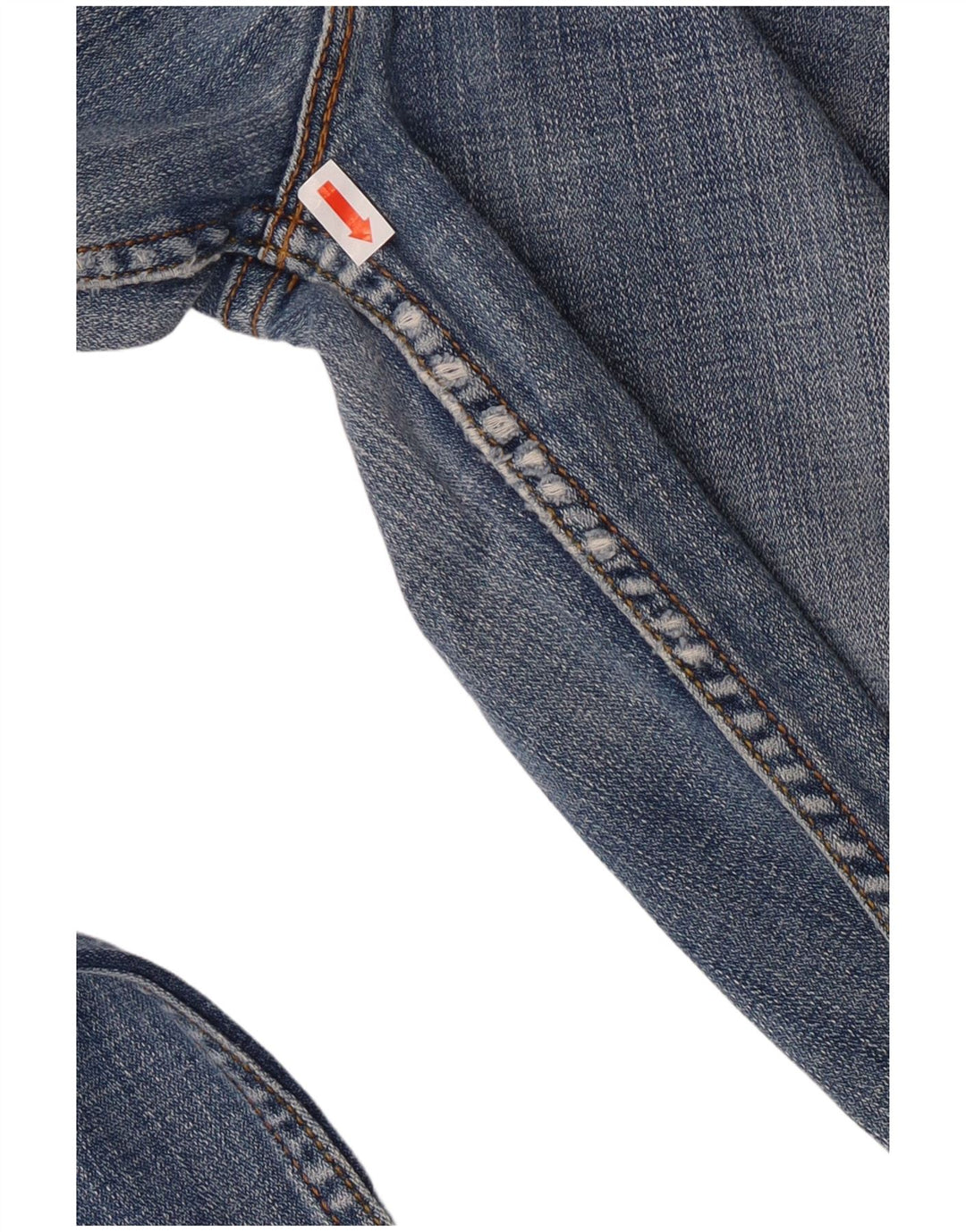 Levi's Damen 518 Super Low Bootcut Jeans US 9 Medium W30 L31 Blaue Baumwolle