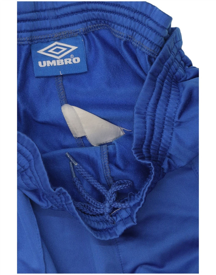 Umbro Herren-Trainingshose mit Grafik, Größe L, Blau