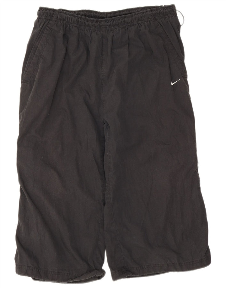 Nike Herren-Bermuda-Sportshorts XL, schwarzes Colourblock-Polyester