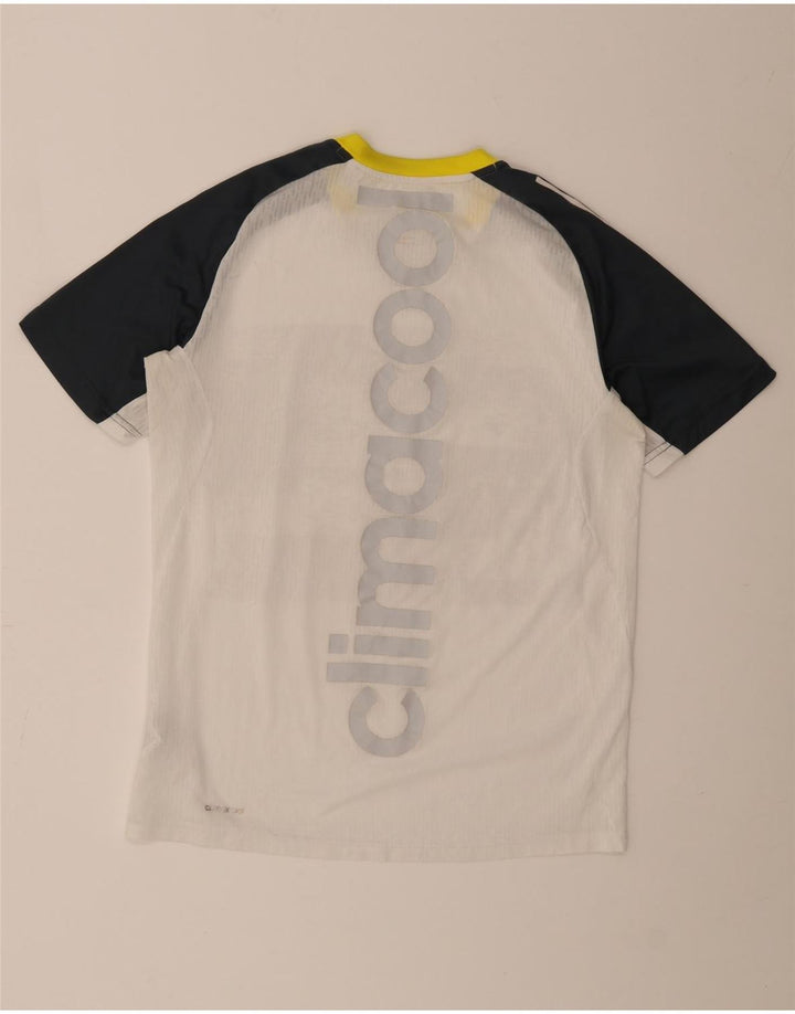 Adidas Herren Climacool Graphic T-Shirt Top Mittelweiß Farbblock