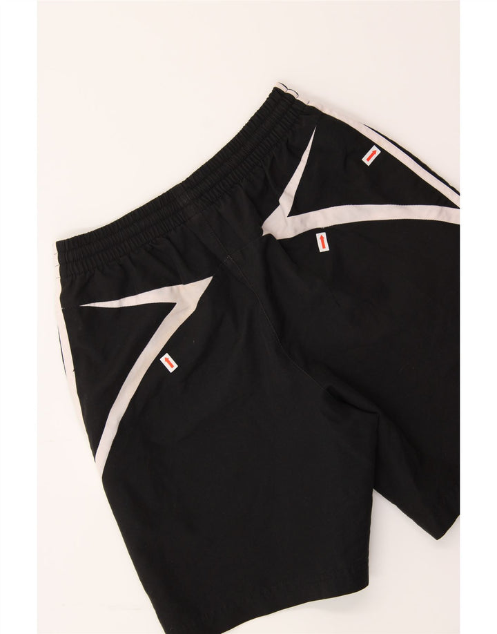 ADIDAS Boys Sport Shorts 13-14 Years  Black Colourblock Polyester Vintage Adidas and Second-Hand Adidas from Messina Hembry 
