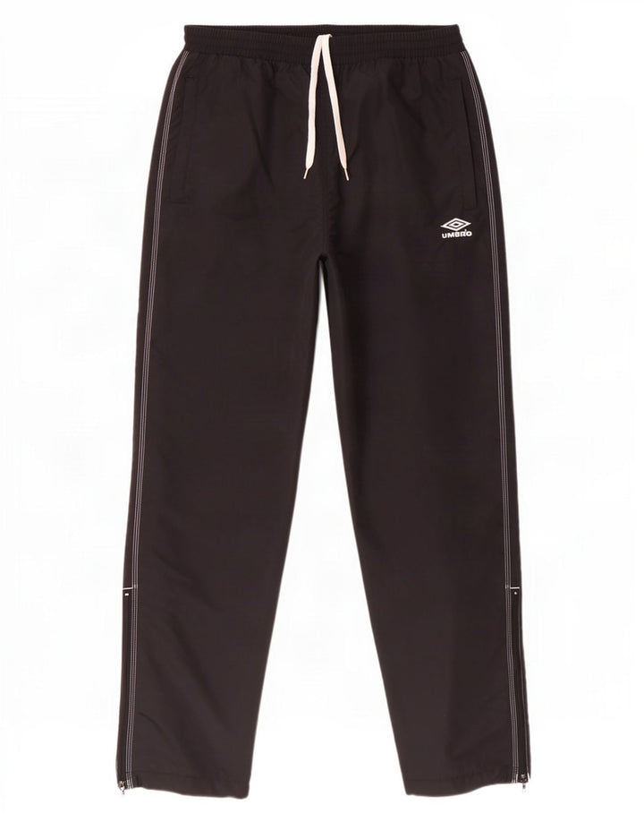 Umbro Herren-Trainingshose, groß, aus schwarzem Polyester