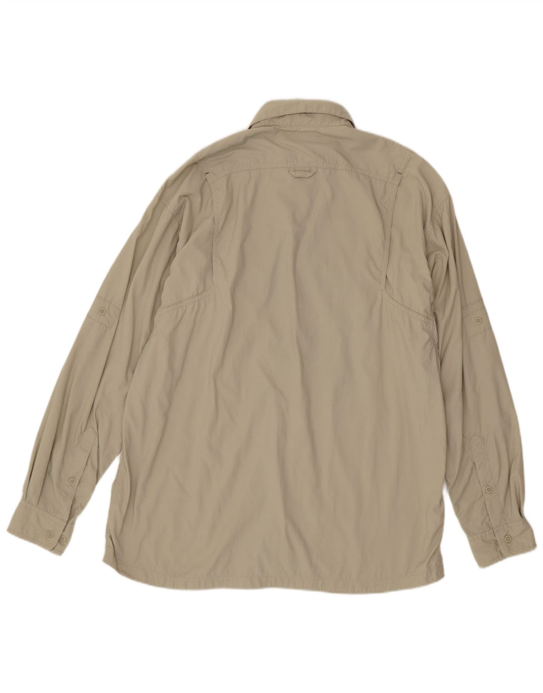 Columbia Herrenhemd XL Beige Nylon
