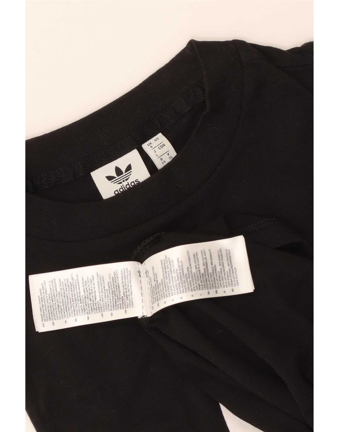 Adidas Damen Graphic Vest Top UK 8 Small Schwarz Baumwolle