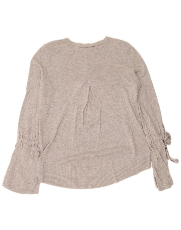 Marella Damen-Pullover mit U-Boot-Ausschnitt, Gr. 16, Grau