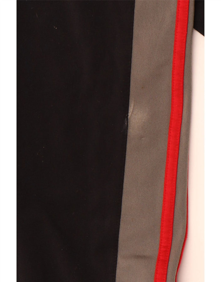 ADIDAS Damen-Trainingshose mit Grafik, groß, Schwarz, Farbblock-Sport