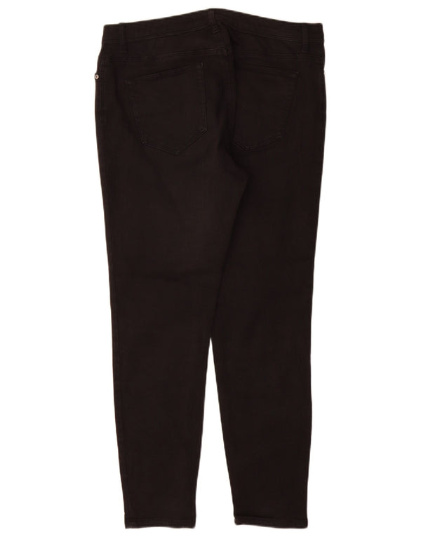 Zara Damen Skinny Jeans EU 44 XL W32 L28 Schwarz