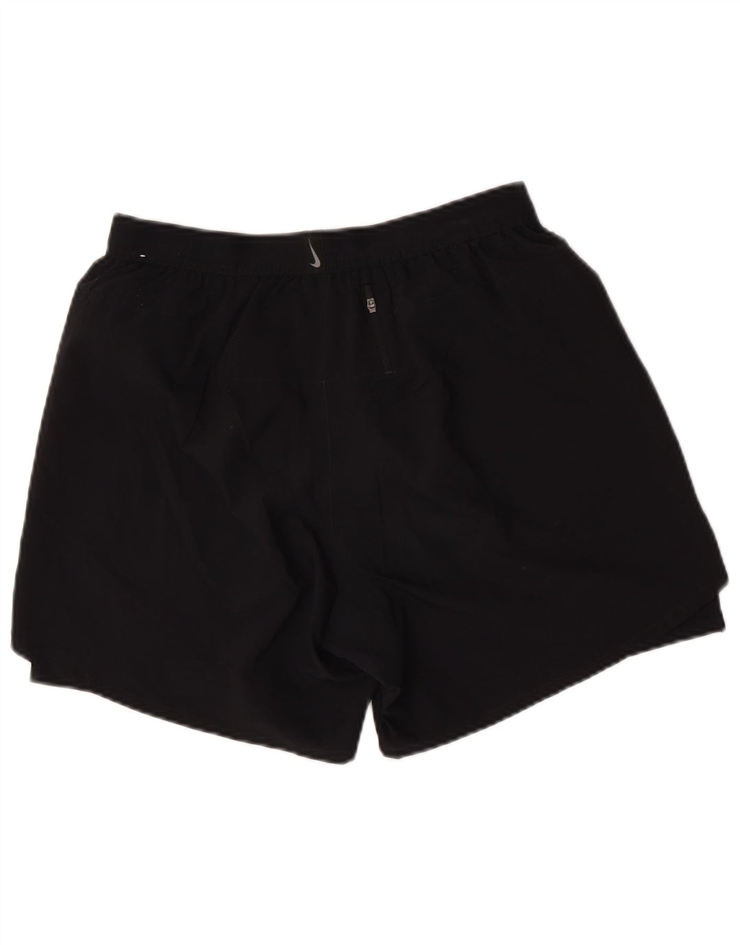 Nike Damen Dri Fit Sportshorts, groß, aus schwarzem Polyester