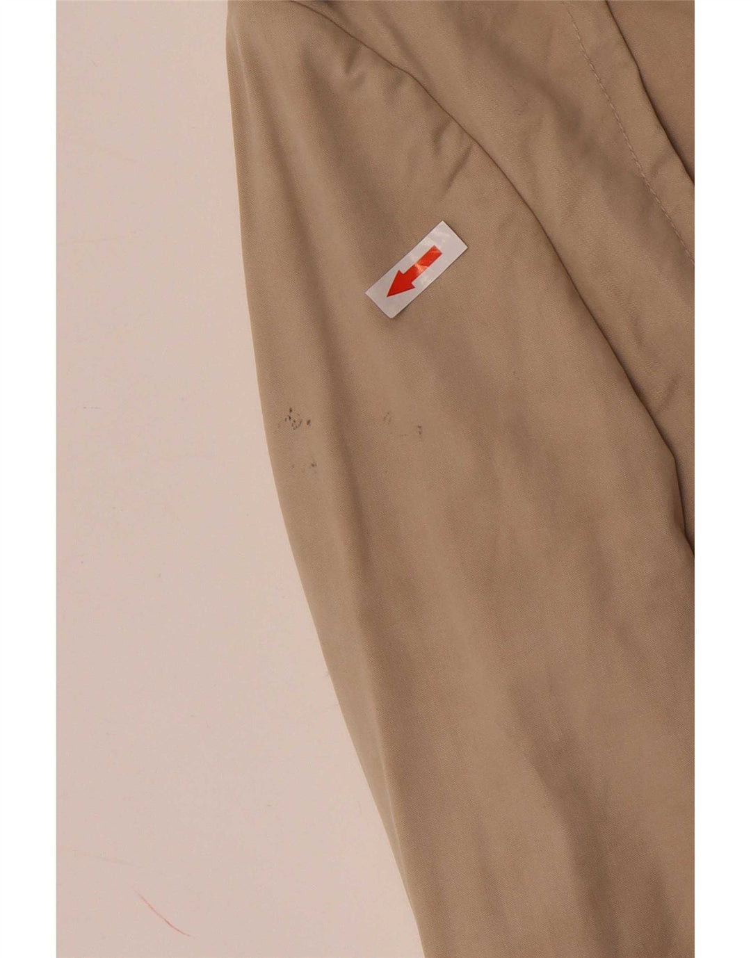 Massimo Dutti Damen Kurzer zweireihiger Trenchcoat UK 14 Mittelbeige