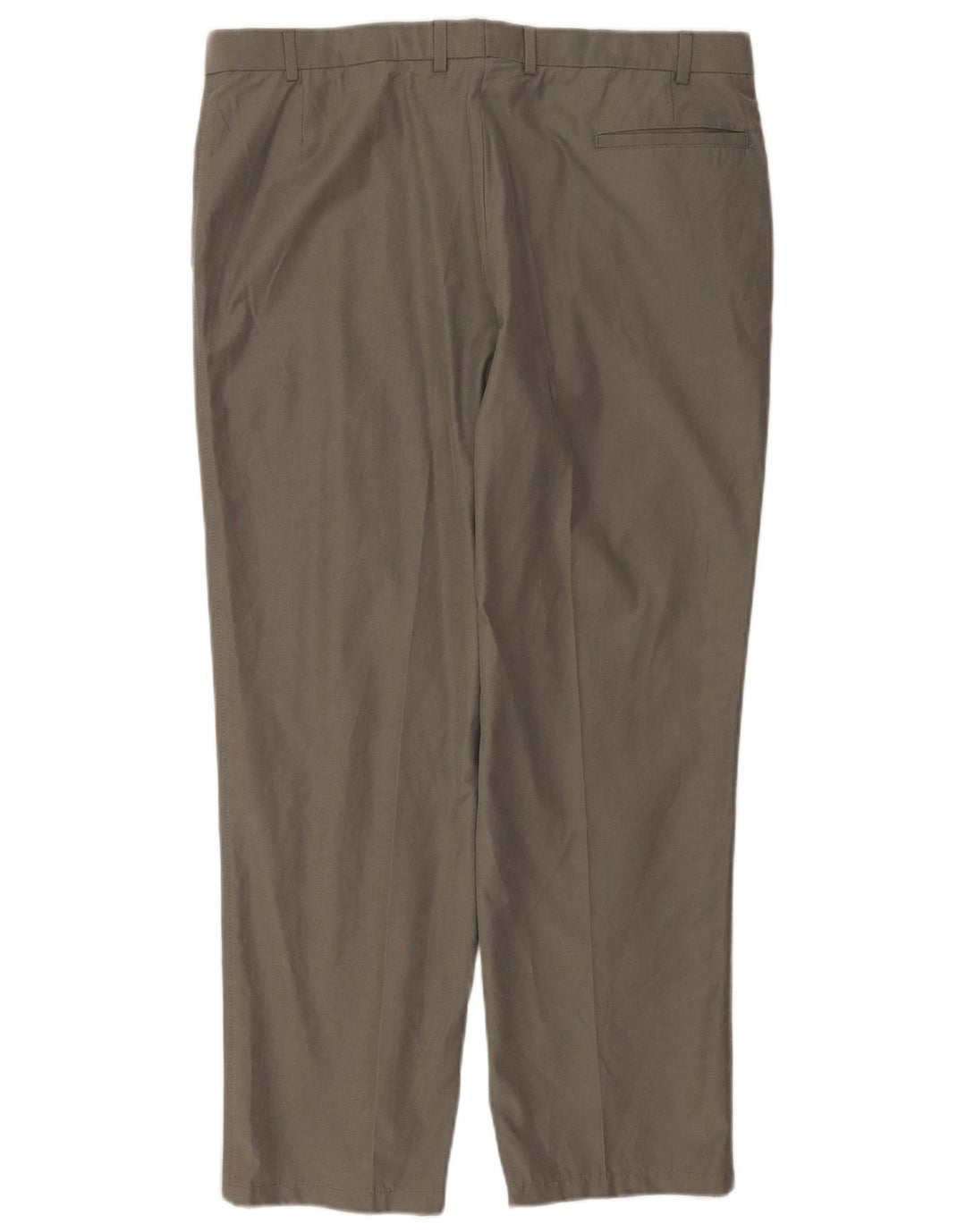 Gerade Herren-Anzughose von Marks & Spencer, W38, L29, graue Baumwolle