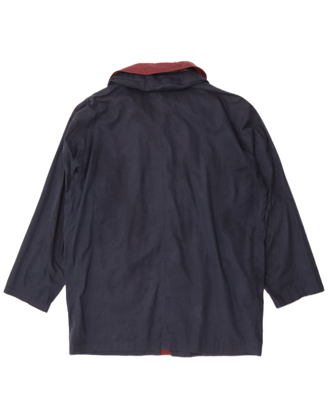 Brooksfield Herren-Utility-Jacke mit Kapuze, IT 50, groß, marineblau, Baumwolle