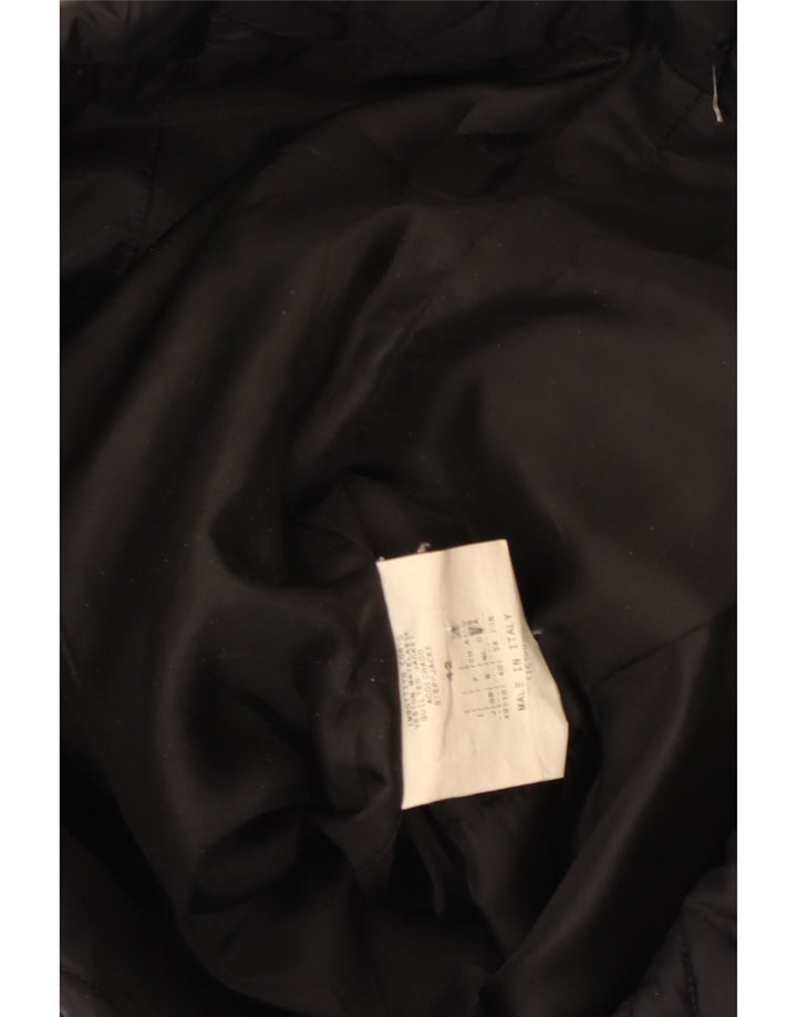 Max & Co. Damen Steppjacke UK 10 Small Schwarz Polyamid