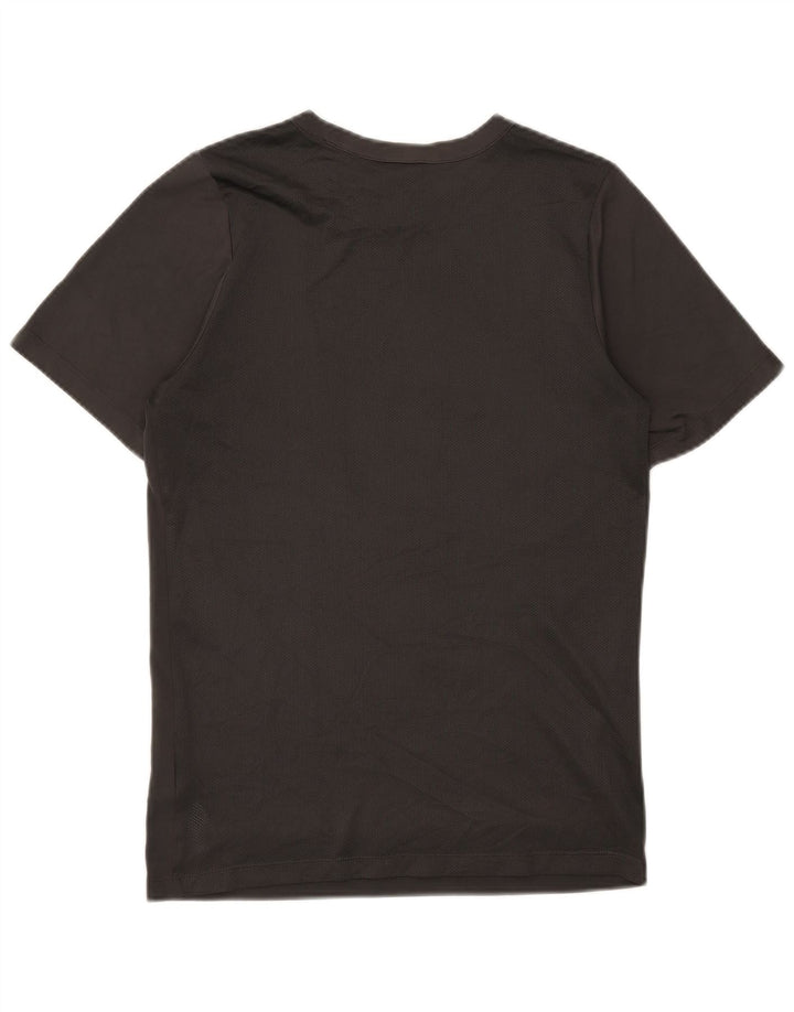 NIKE Herren Dri Fit Graphic T-Shirt Top Small Grau Polyester