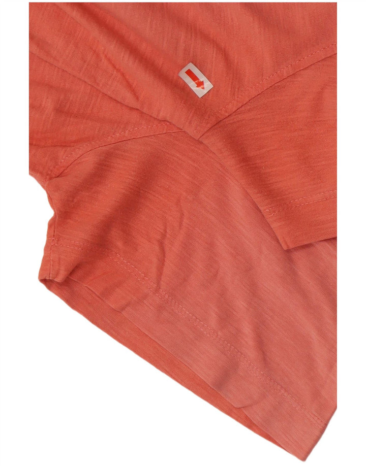 Timberland Herren-T-Shirt mit normaler Passform, mittelorange Baumwolle