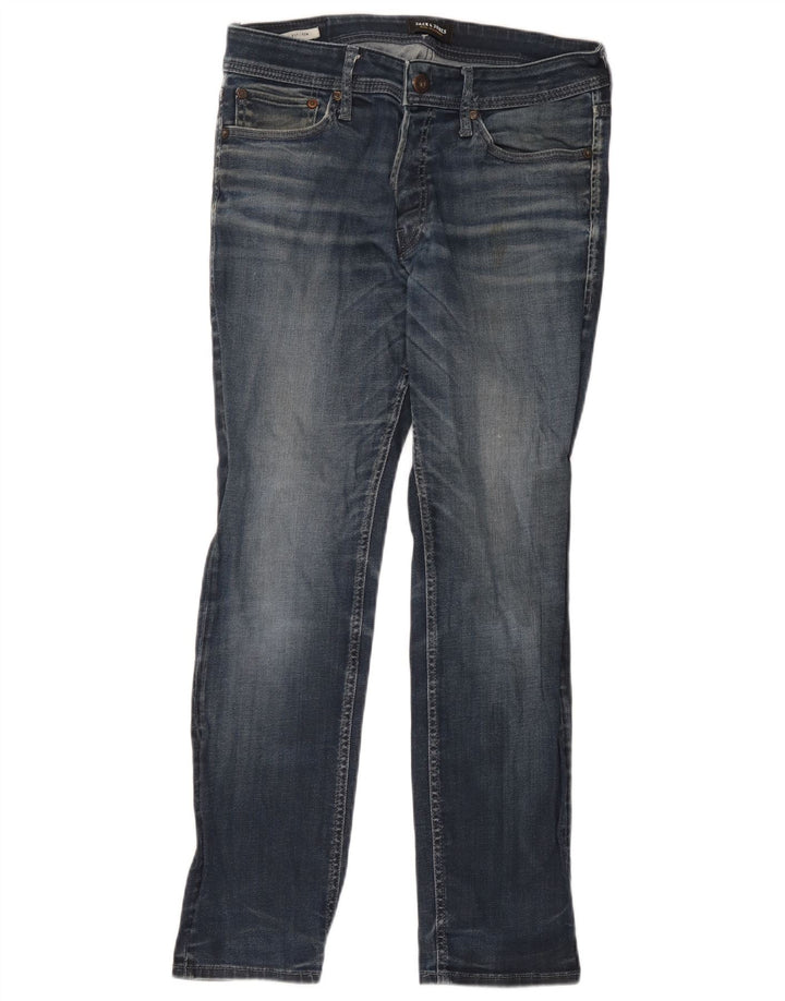 Jack & Jones Herren Tim Slim Jeans W33 L32 Blau