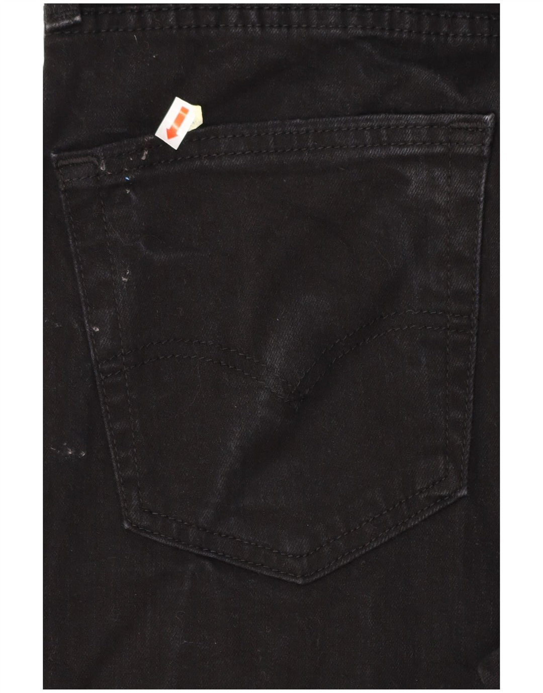 LEVI'S Herren 512 Slim Tapered Jeans W34 L32 Schwarze Baumwolle