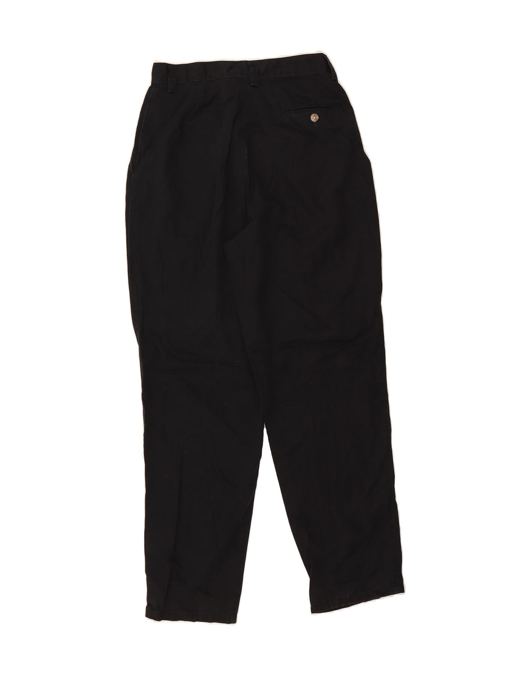 EDDIE BAUER Womens Classic Fit Chino Trousers US 8 Medium W26 L30 Black Vintage Eddie Bauer and Second-Hand Eddie Bauer from Messina Hembry 