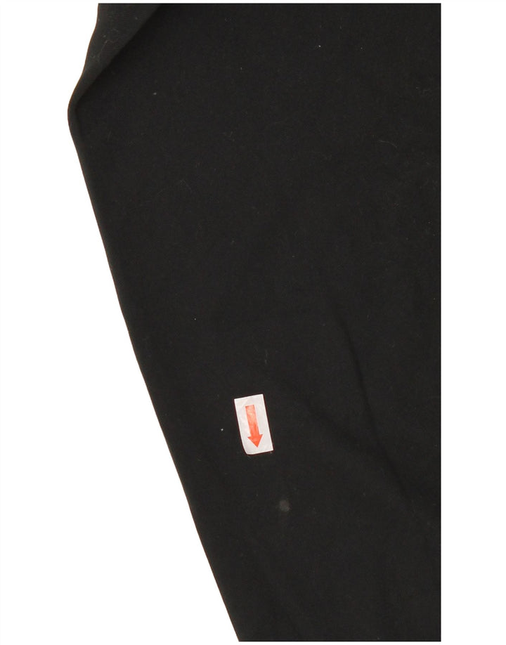 Nike Herren Dri Fit Pullover-Trainingsoberteil mit Reißverschluss, Größe L, Schwarz, Farbblock