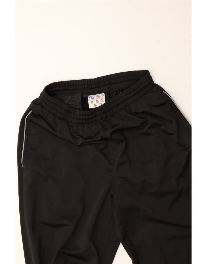 REEBOK Mens Tracksuit Trousers XS  Black Polyester Vintage Reebok and Second-Hand Reebok from Messina Hembry 