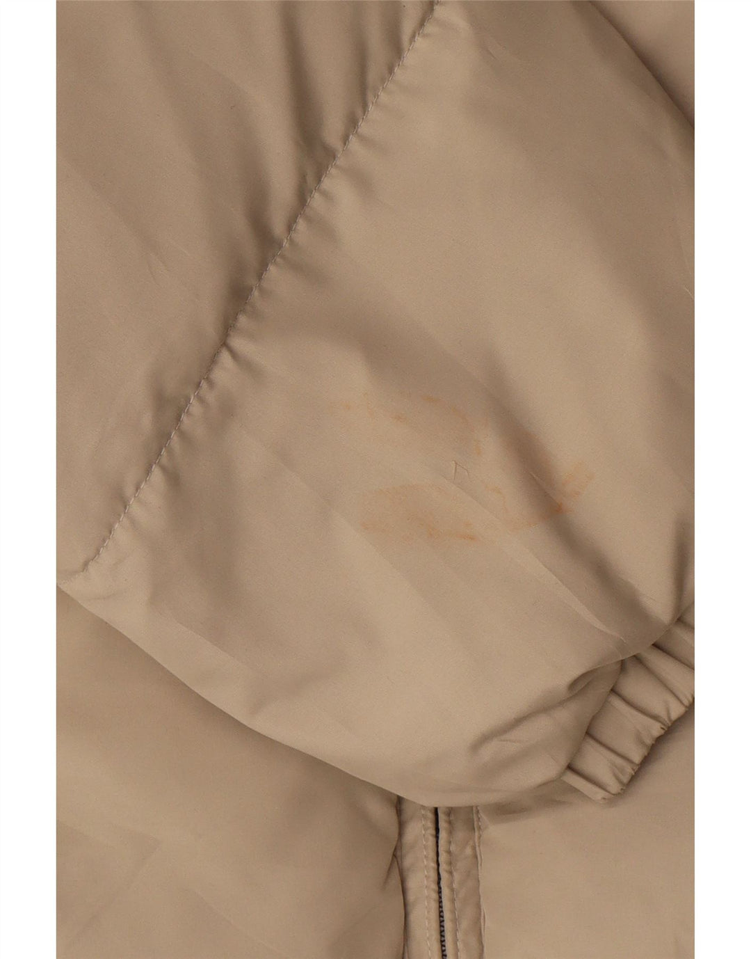 Kappa Herren-Jacke mit Kapuze, lockere Passform, gepolstert, UK 36, Größe S, Beige, Polyester
