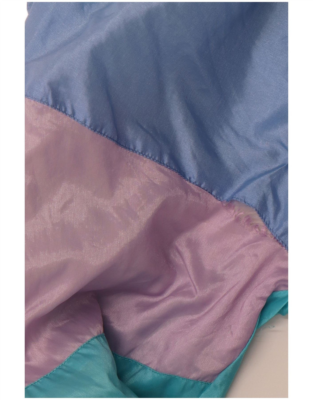 VINTAGE Herren-Trainingsanzug-Oberteil, Jacke, XL, Blau, Farbblock