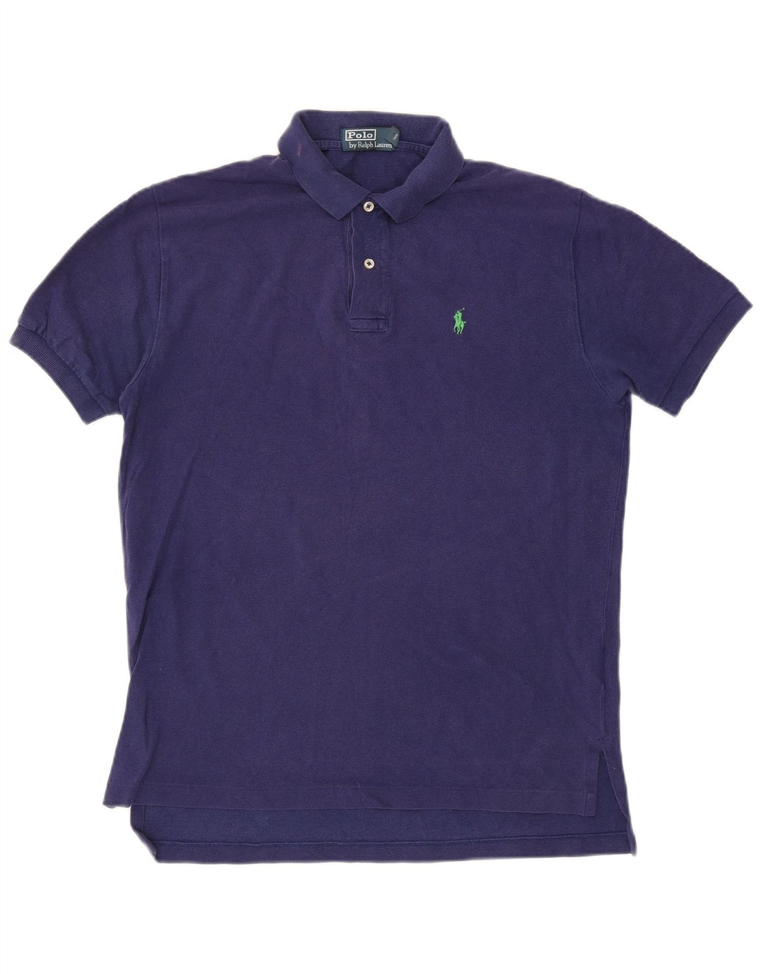 Polo Ralph Lauren Herren-Poloshirt, mittelmarineblaue Baumwolle