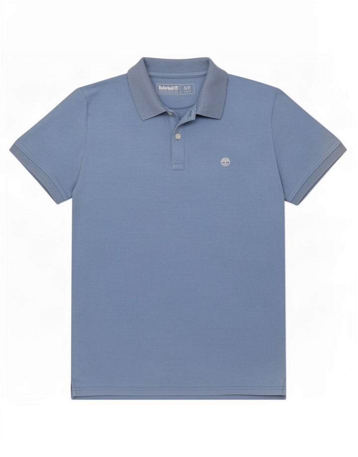 Timberland Herren Slim Fit Poloshirt Small Blau