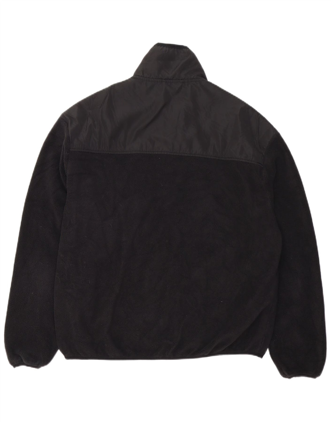 DKNY Herren Fleecejacke UK 38 Medium Schwarz Polyester