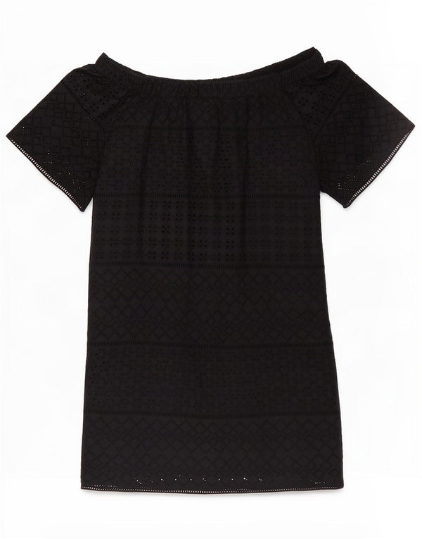 Schulterfreies Kleid für Damen von Ralph Lauren, US 6, Mittel, Marineblau, Argyle/Diamant