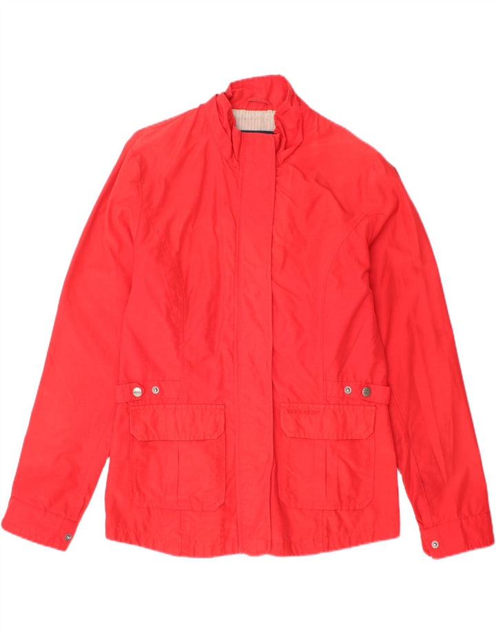 WOOLRICH Womens Utility Jacket UK 18 XL Red Cotton Vintage Woolrich and Second-Hand Woolrich from Messina Hembry 