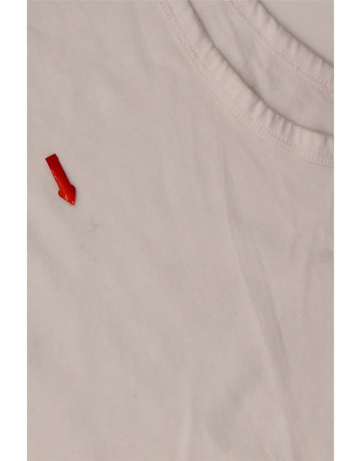 Nike Herren-Trägershirt, groß, aus weißer Baumwolle