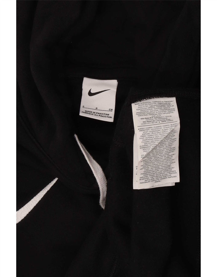 Nike Herren-Kapuzenpullover mit normaler Passform, Größe S, Schwarz, Baumwolle