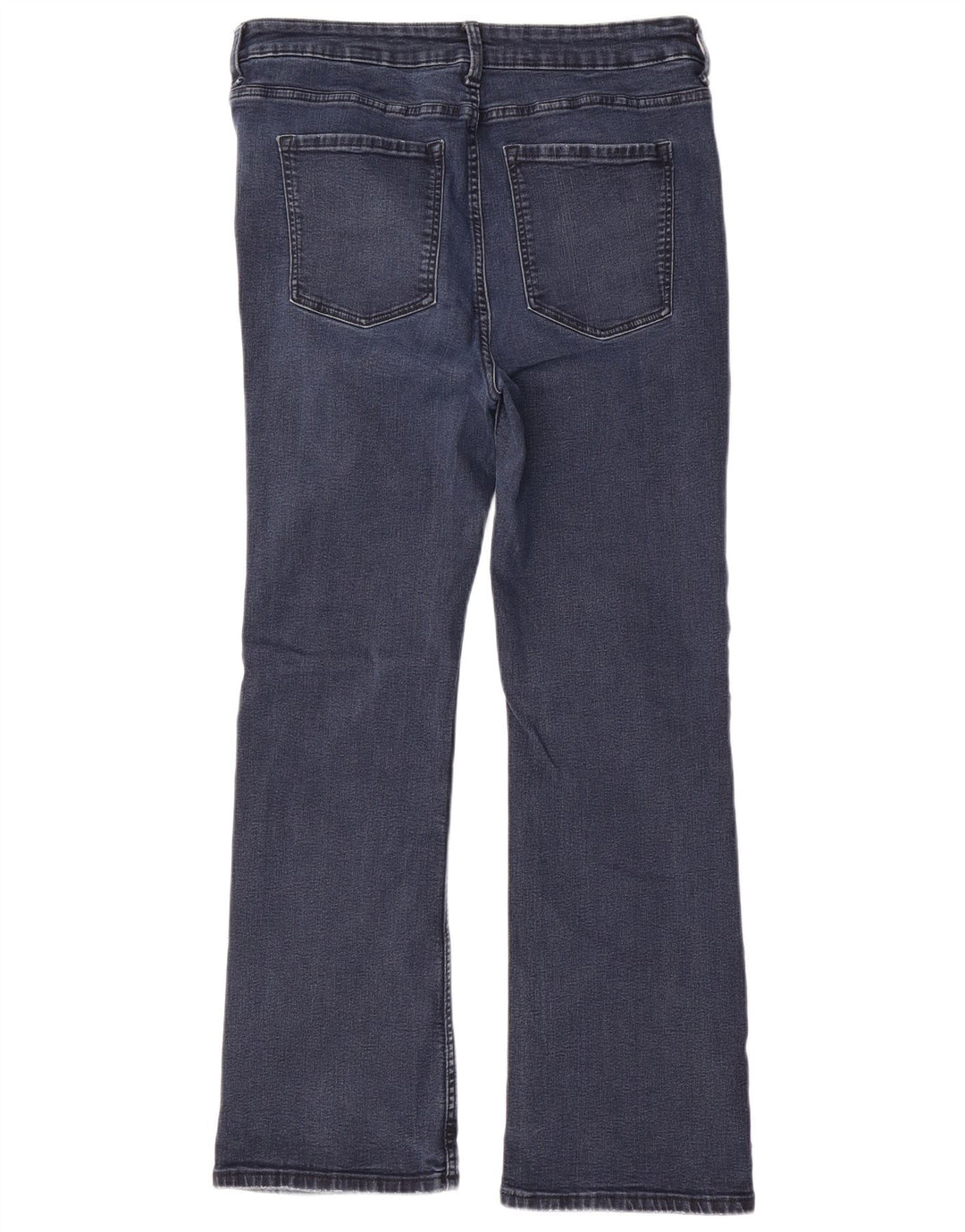 Marks & Spencer Damen Bootcut-Jeans mit normaler Passform, UK 16, Größe L, W34, L28, Blau