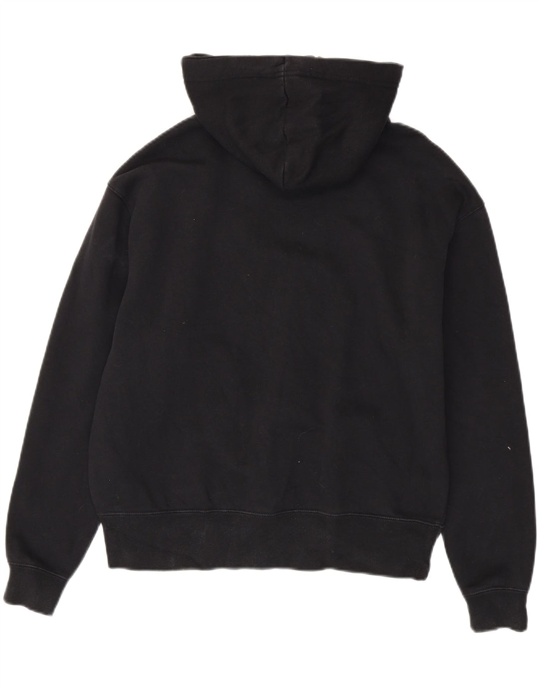 Nike Damen-Pullover mit übergroßem Kapuzenpullover, Gr. 10, Größe S, Schwarz, Baumwolle